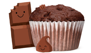 Double Chocolate Muffin